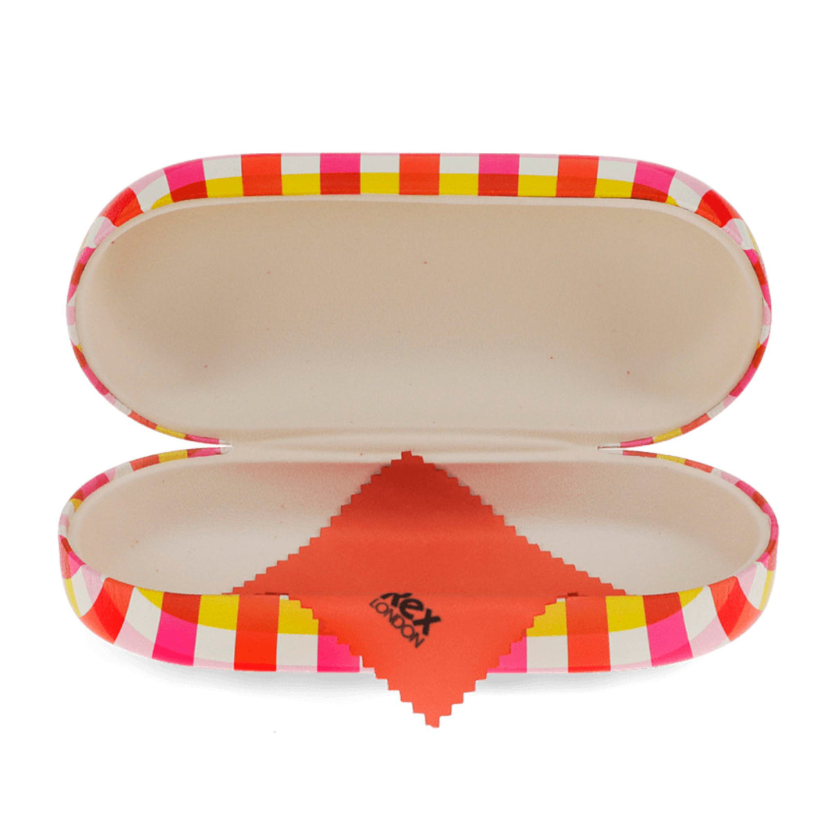 Funda de gafas - Pink Gingham