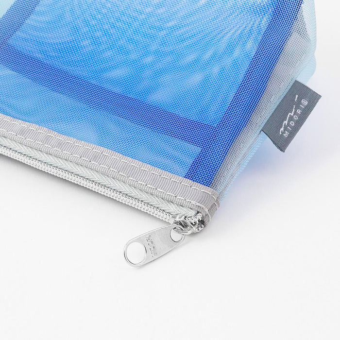 Estuche de malla con compartimentos Midori - Light Blue