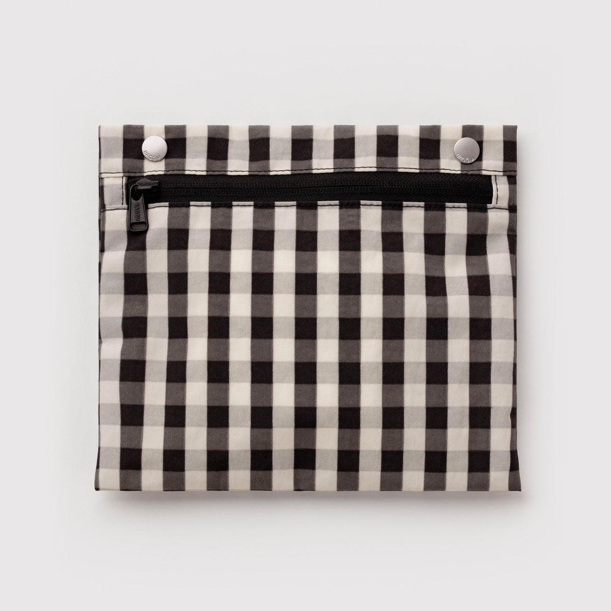 Bolso Nube Everyday Baggu - Black and Cream Gingham
