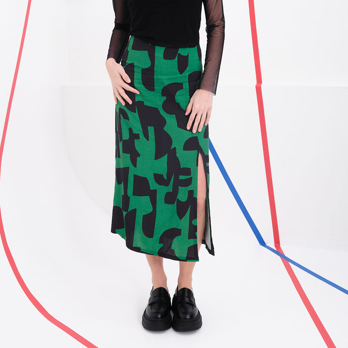 Falda Béhulah - Waters Verde