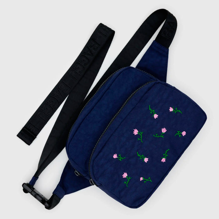 Riñonera Baggu - Embroidered Wildflower