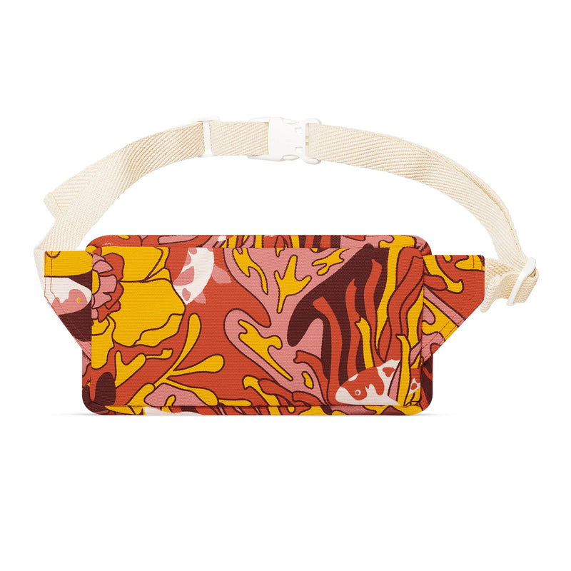 Riñonera Ykra - Fanny Pack Trippy Fish Naranja