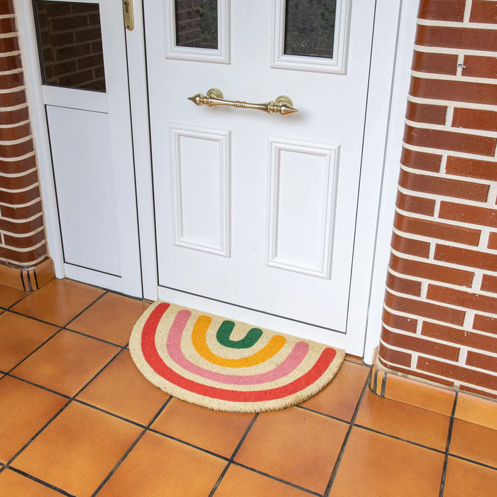 Felpudo - Arcoíris Boho 🌈