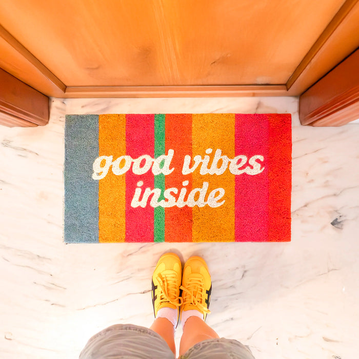 Felpudo Fisura - "Good vibes inside"