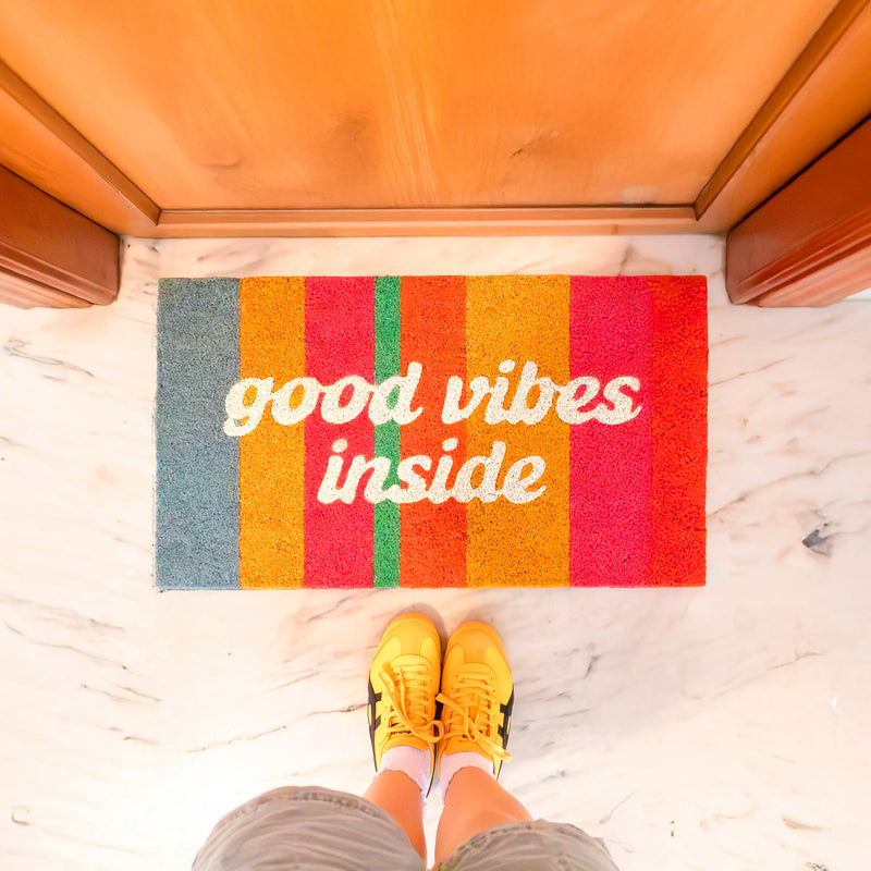 Felpudo Fisura - "Good vibes inside"