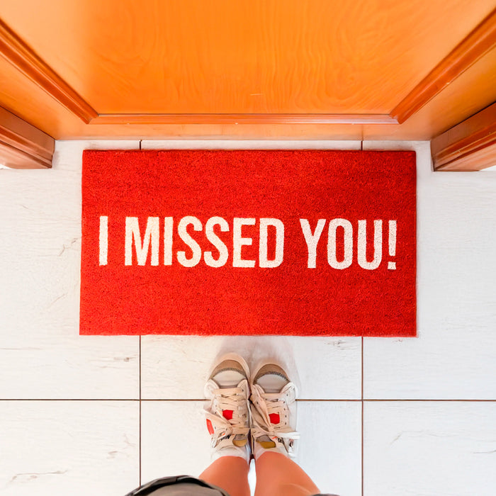 Felpudo Fisura - "I missed you"