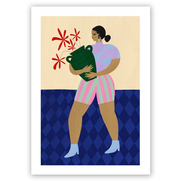 Print de Agustina Shuan A4 - "Finde"