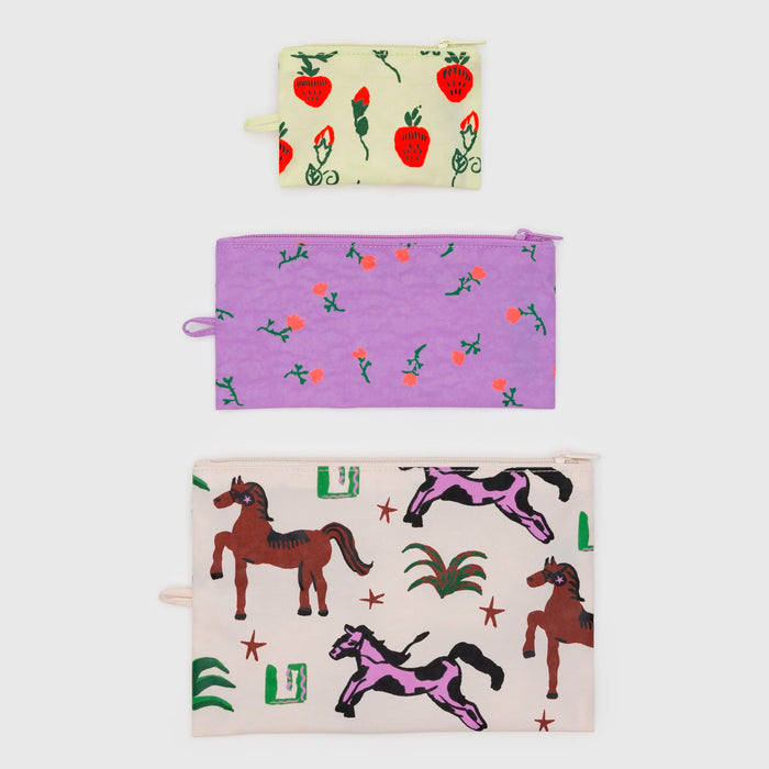 Bolsitas con cremallera Baggu - Painted Prairie