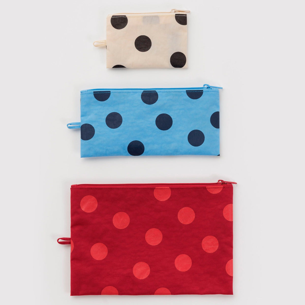 Bolsitas con cremallera Baggu - Polka Dot Mix