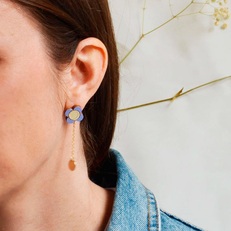 Pendientes - Small Studs Lilac