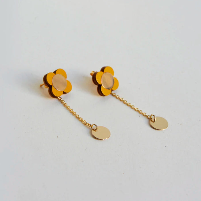 Pendientes - Small Studs Mustard