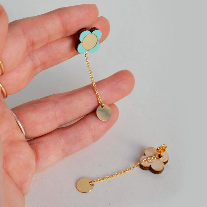 Pendientes - Small Studs Peppermint