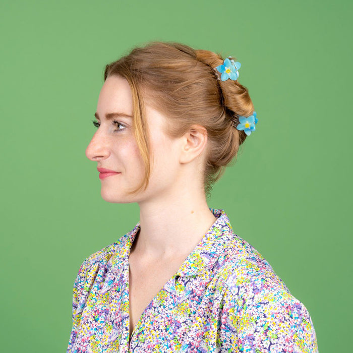 Minipinza para el pelo - Nomeolvides