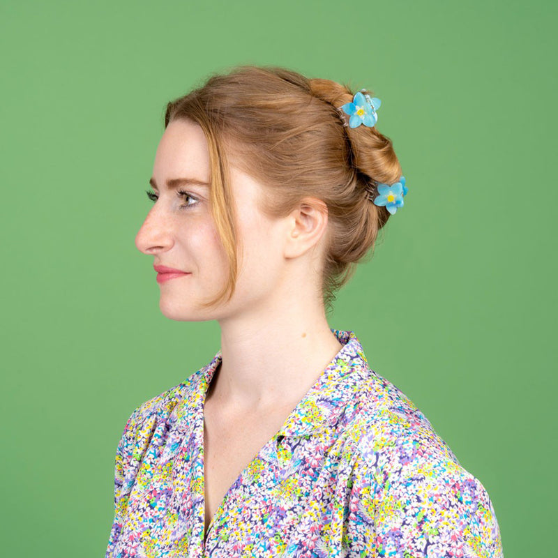 Minipinza para el pelo - Nomeolvides