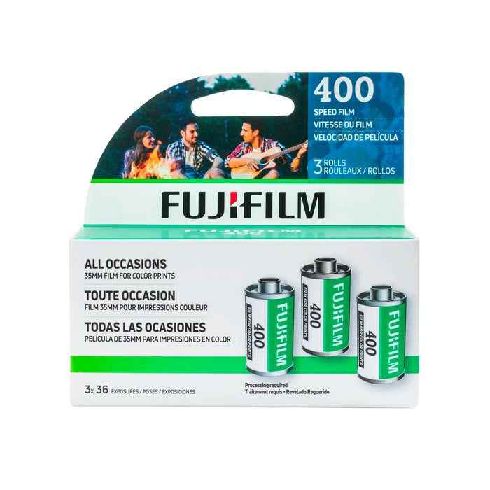 Película - Fujicolor C400 36 Exp. (Pack 3)