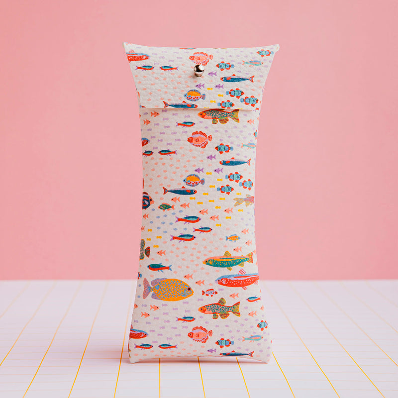 Funda de gafas - Peces Beige 🐟