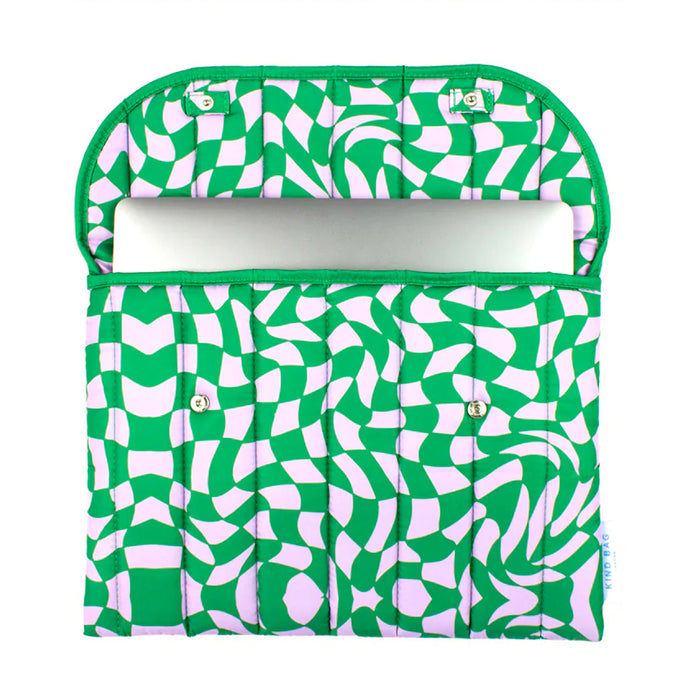 Funda portátil 13" Kind Bag - Wavy Check