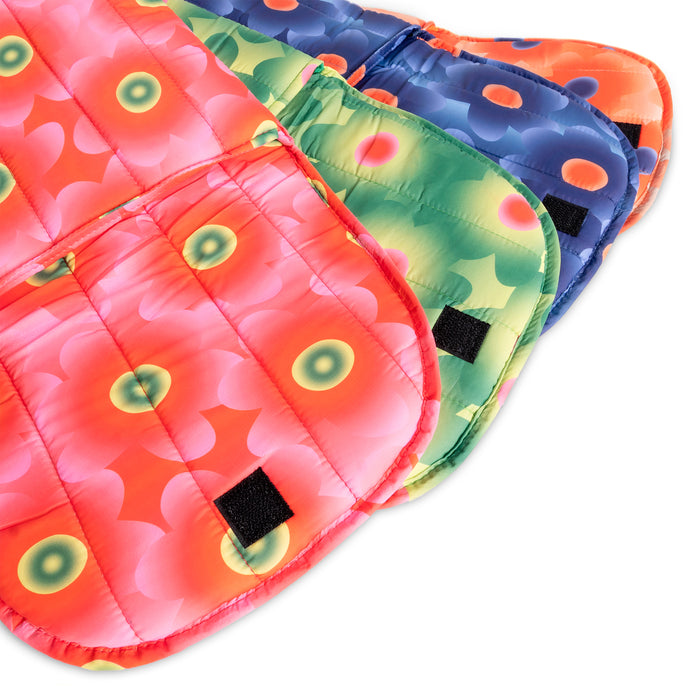 Funda portátil 13"/14" - Puffy Floral Naranja