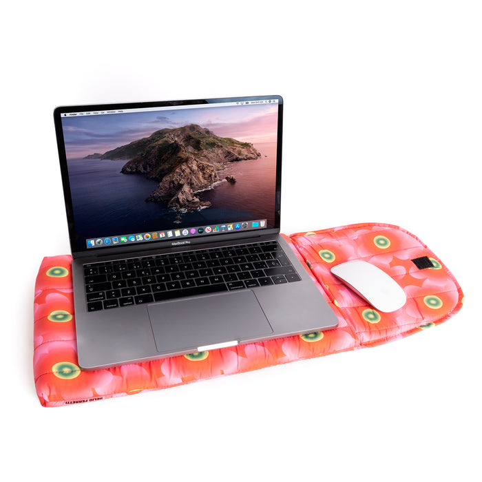 Funda portátil 13"/14" - Puffy Floral Rosa