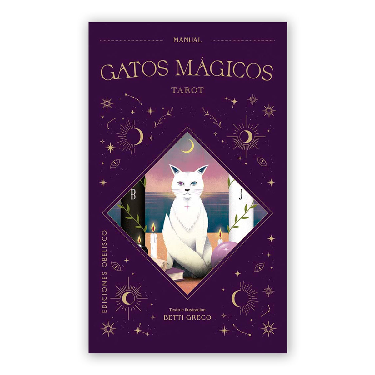 Baraja de Tarot - "Gatos Mágicos" de Betti Greco