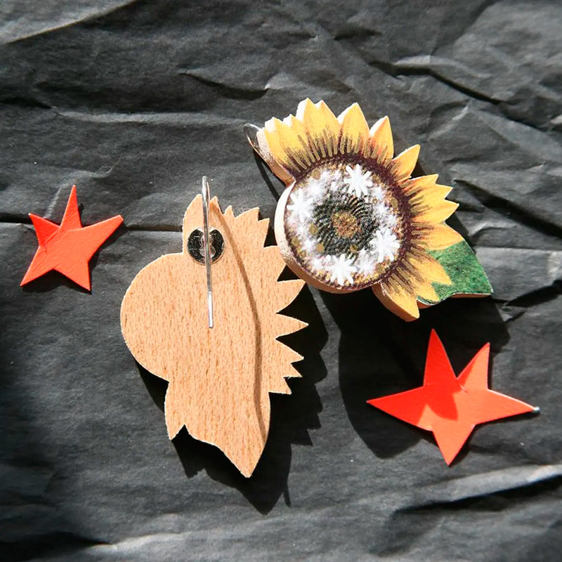 Pendientes Pura Garra - Girasoles 🌻
