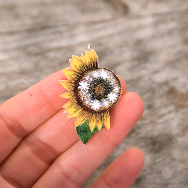 Pendientes Pura Garra - Girasoles 🌻