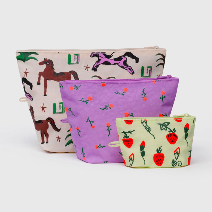 Bolsitas con cremallera Baggu - Painted Prairie
