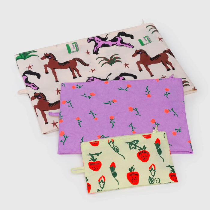 Bolsitas con cremallera Baggu - Painted Prairie