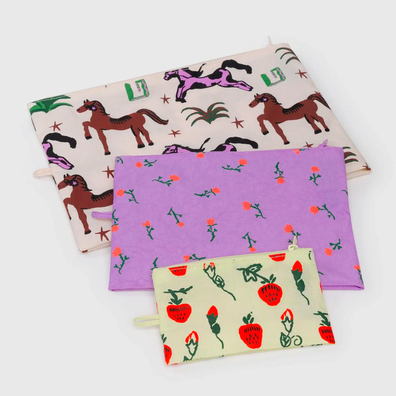 Bolsitas con cremallera Baggu - Painted Prairie