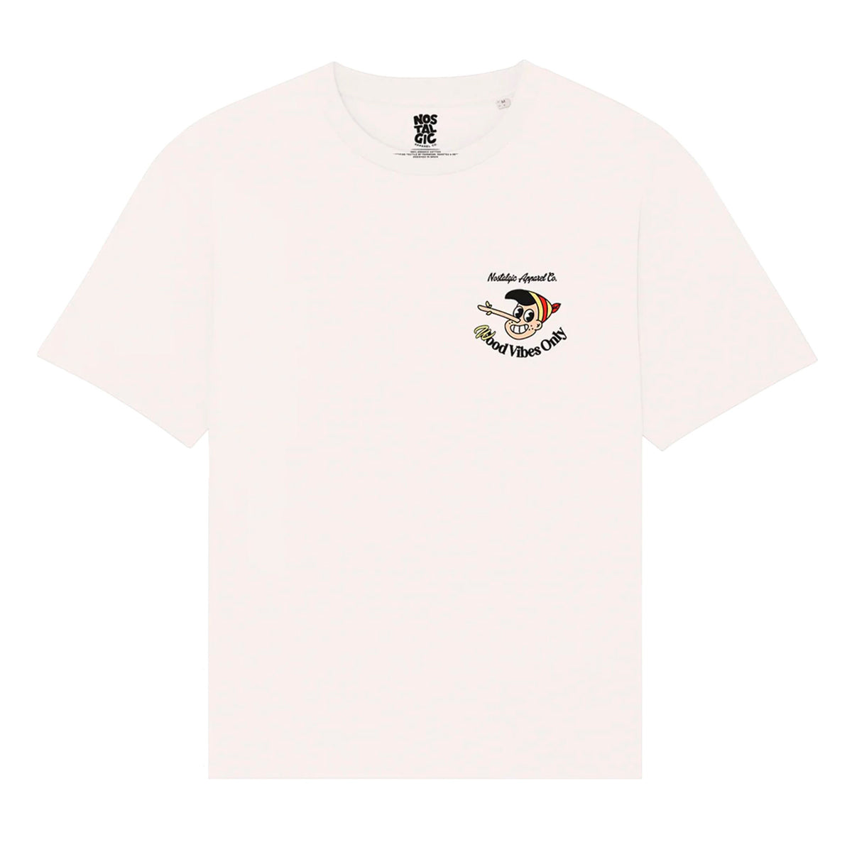 Camiseta Nostalgic Apparel - "Good Vibes Only"