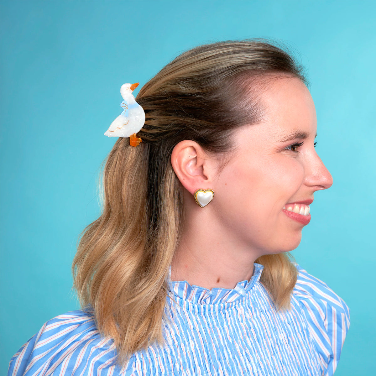 Minipinza para el pelo - Ganso 🦆