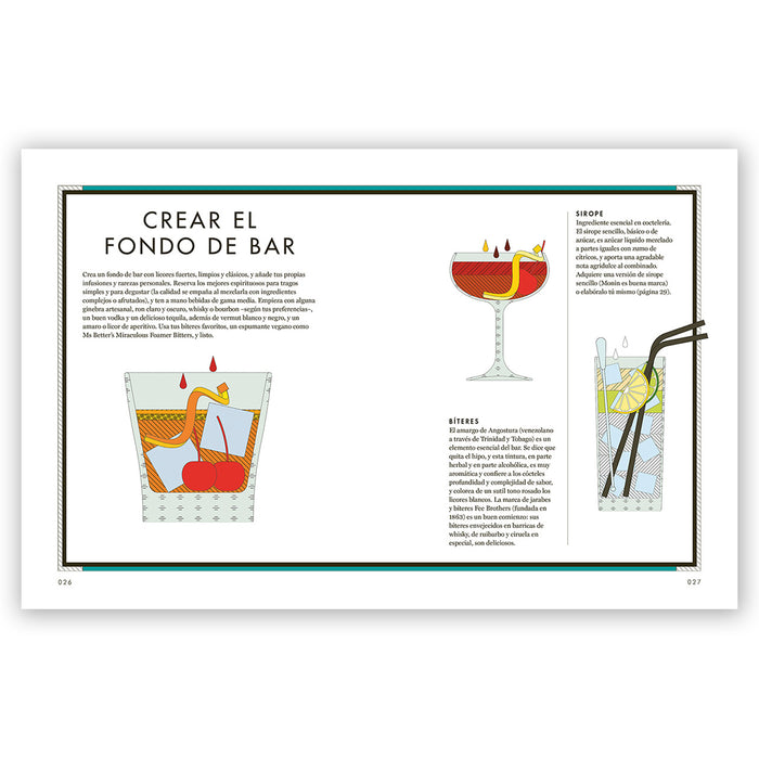 Libro - "Gran manual de coctelería" de Dan Jones