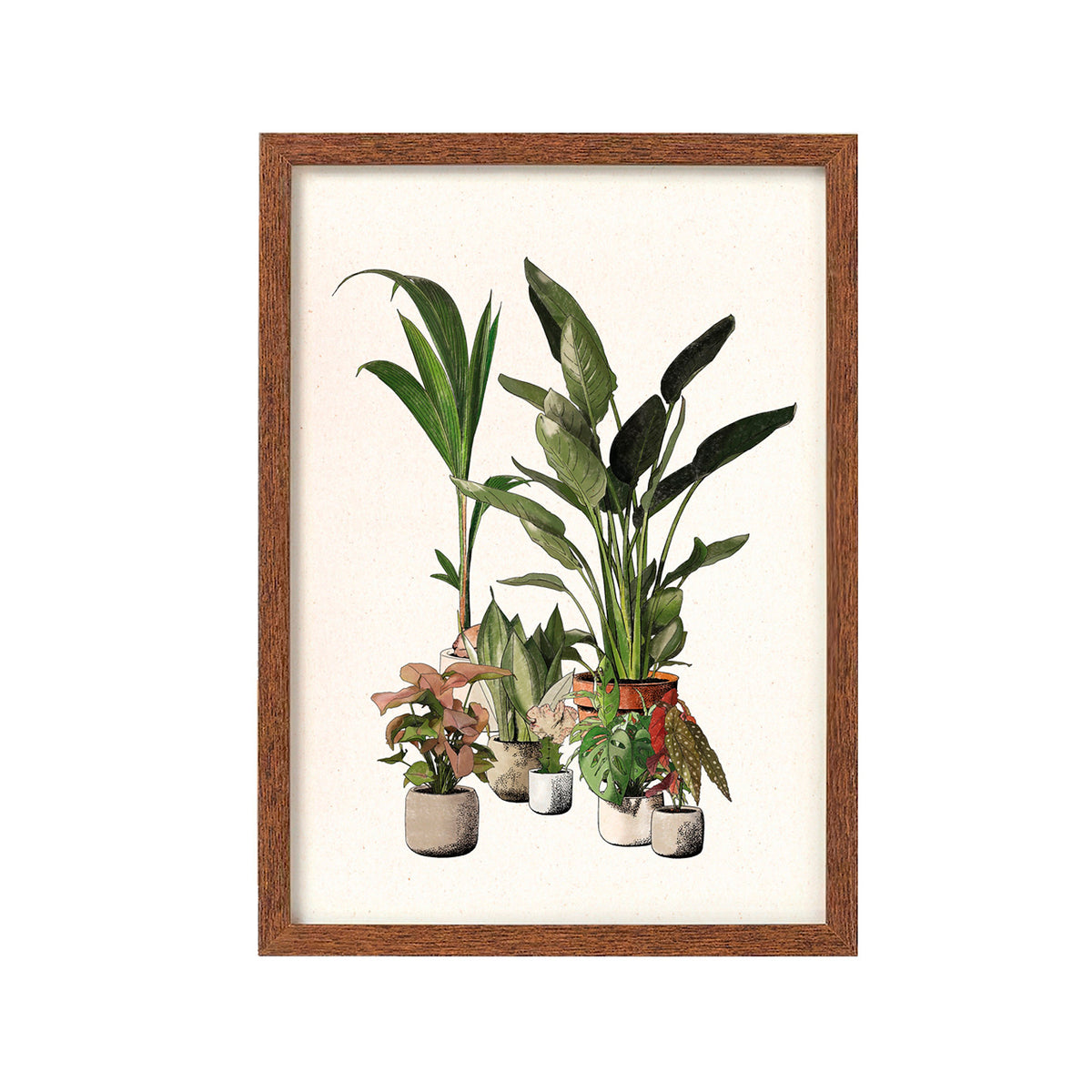 Print de Laura Agustí A4 - "Green Companions"