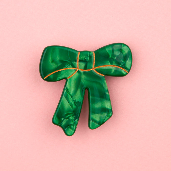 Pasador de pelo - Lazo Verde