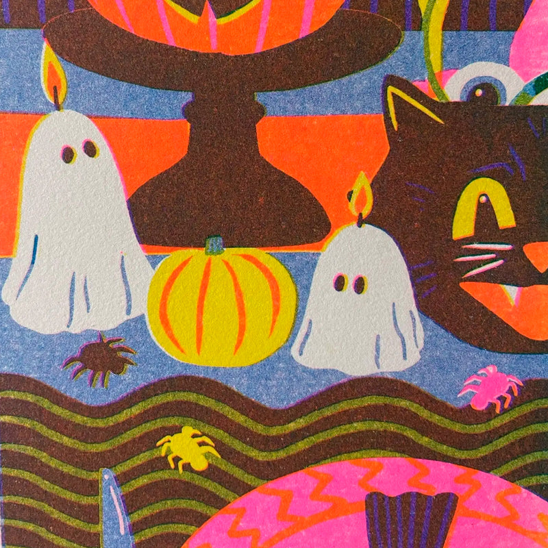 Print de Naomi Wilkinson A5 - "Halloween" 🎃👻