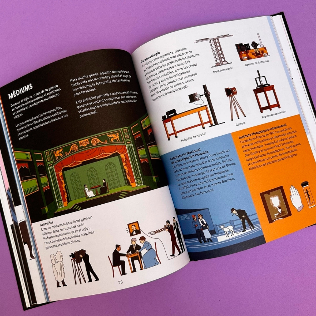Libro - "Historia ilustrada de la magia" de Adam Allsuch Boardman