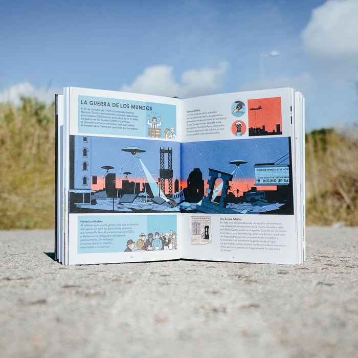 Libro - "Historia ilustrada de los ovnis" de Adam Allsuch Boardman