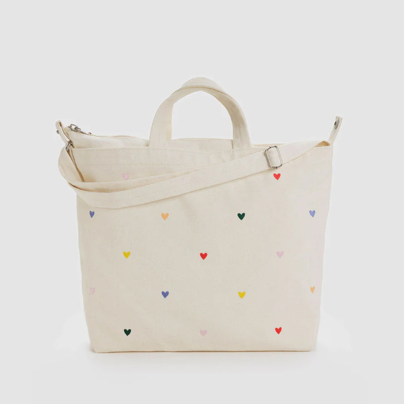 Duck Bag Baggu - Embroidered Hearts