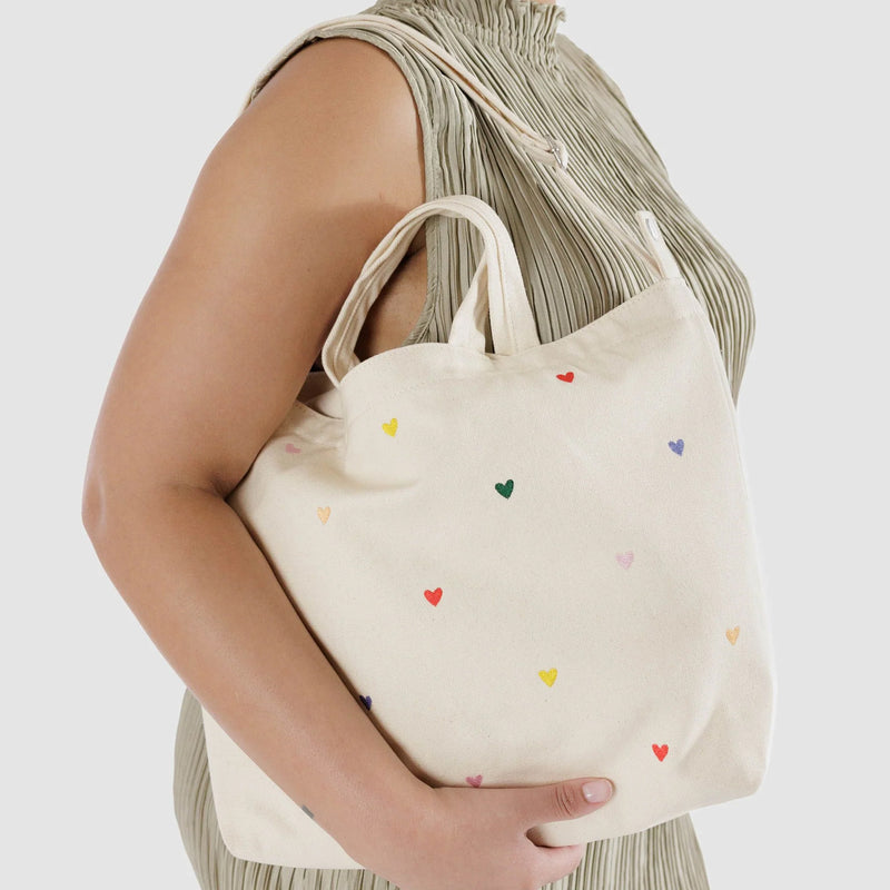 Duck Bag Baggu - Embroidered Hearts