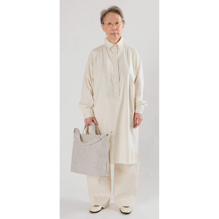 Duck Bag Baggu - Natural Grid