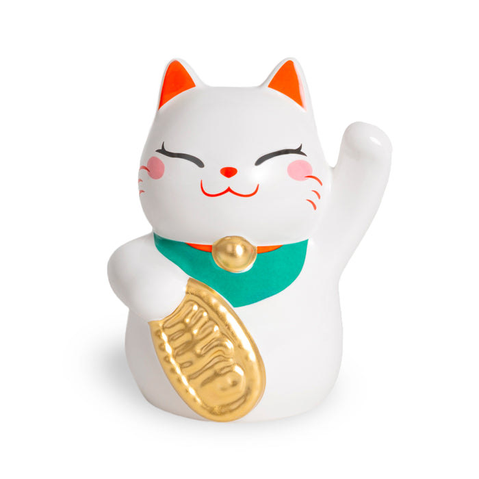 Hucha - Lucky Cat Blanco 🐱🍀