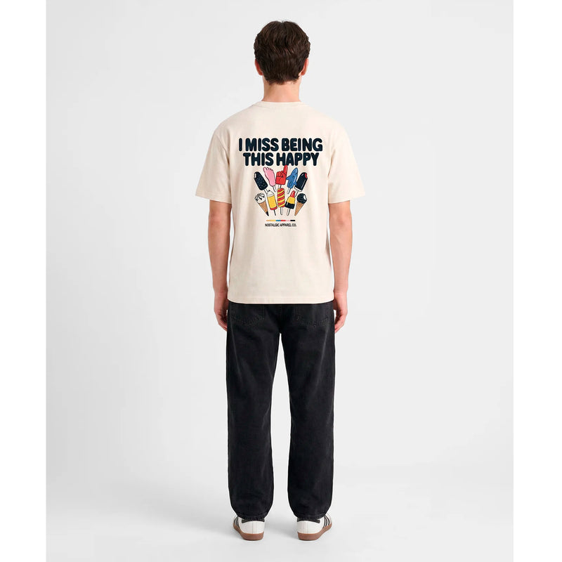 Camiseta Nostalgic Apparel - "I miss being this happy" 🍦