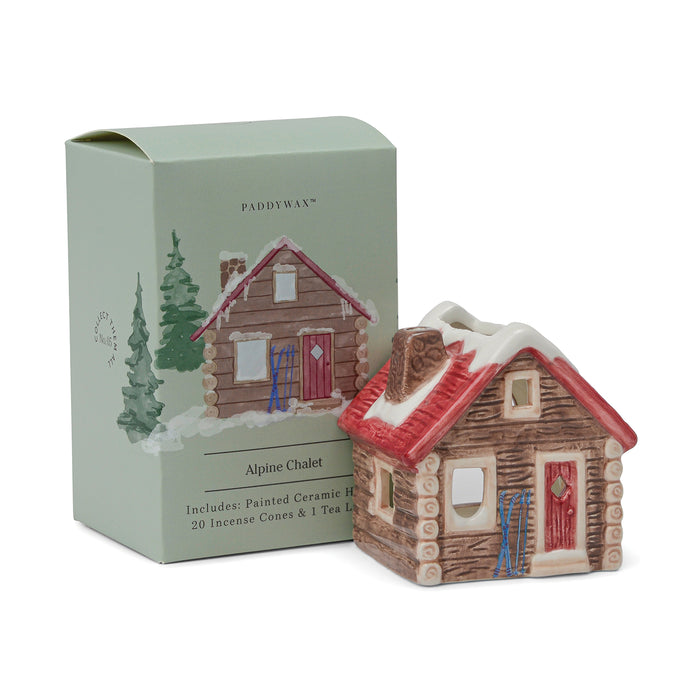 Quemador de incienso y portavelas - Alpine Chalet 🌲