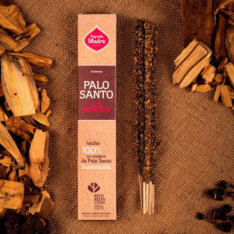 Incienso Sagrada Madre - Palo Santo con Mirra