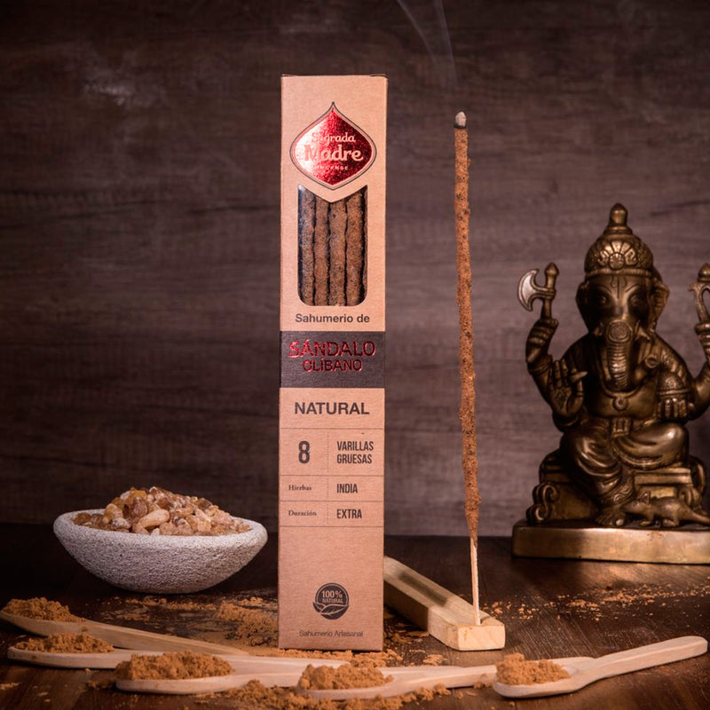 Incienso Sagrada Madre - Olíbano y Sándalo