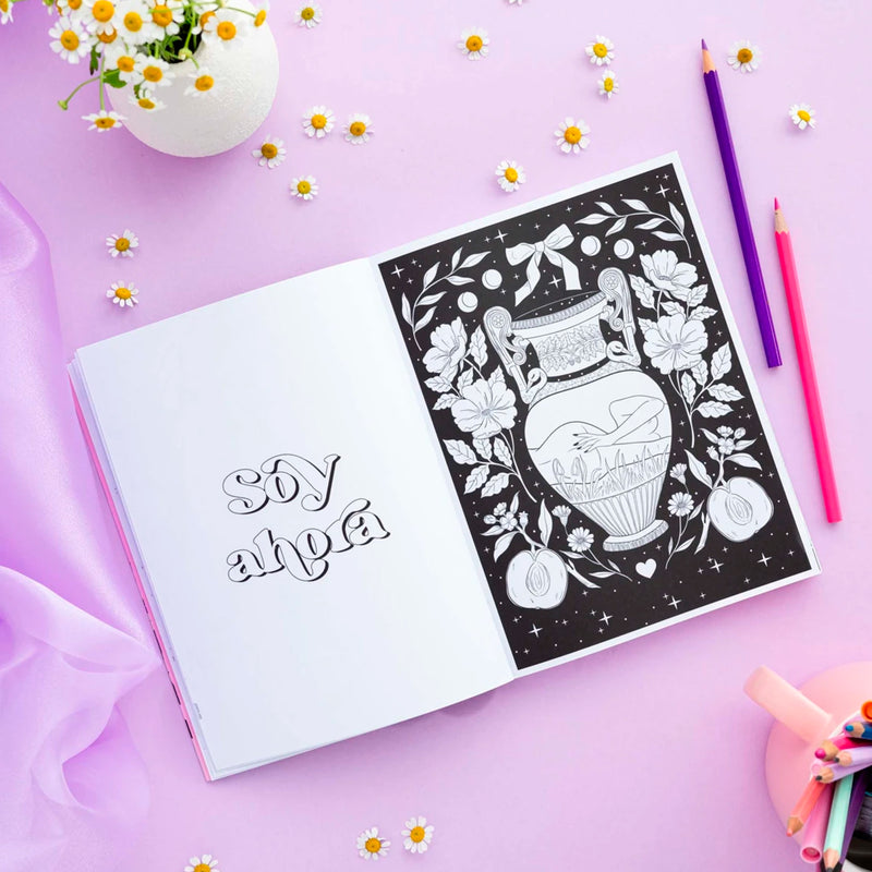 Libro - "Libro para colorear, Mantras y Musas" de Isa Muguruza