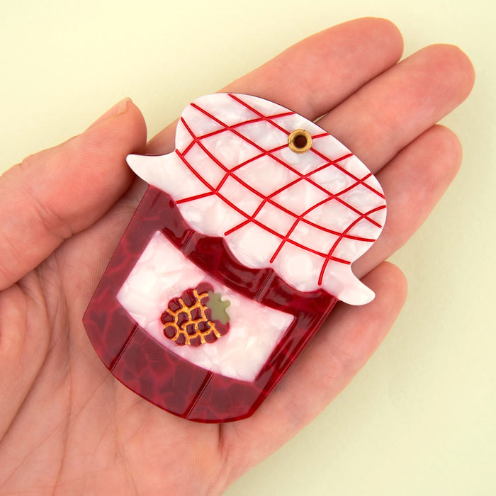 Espejo de bolsillo - Bote de Mermelada