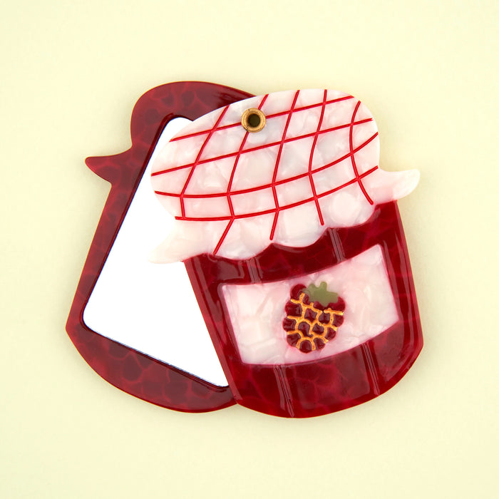 Espejo de bolsillo - Bote de Mermelada