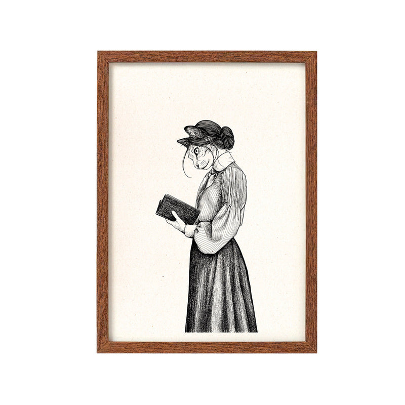 Print de Laura Agustí A5 - "Jane"