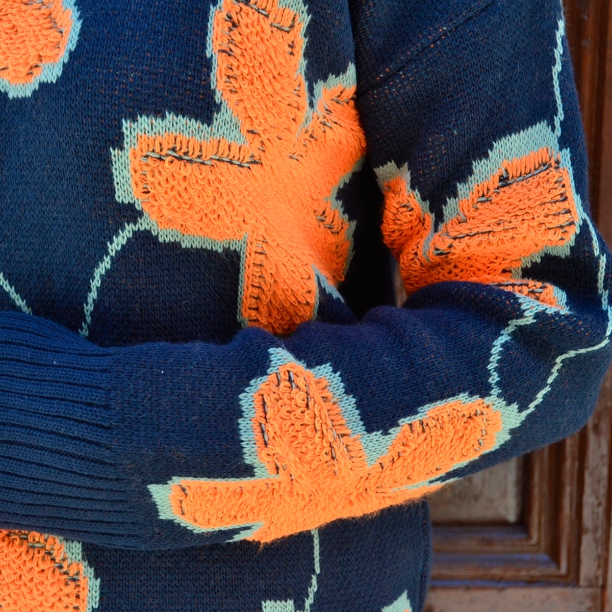 Jersey - Flores Textura